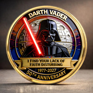 Star Wars 50th Anniversary Commemorative Coin – MNPST0221