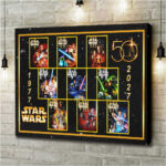 Star Wars Rectangle Canvas With Inner Frame – MNPST0043