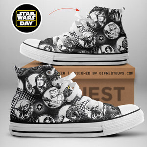 Star Wars High Top Canvas Shoes – TANTN 5903 MNPST1165