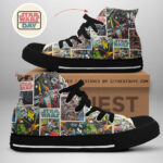 Star Wars High Top Canvas Shoes – TANTN 5966 MNPST1162