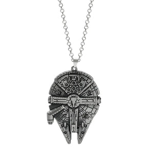 Star Wars Millennium Falcon Spaceship Pendant Necklace – MNPST0564