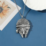 Star Wars Millennium Falcon Spaceship Pendant Necklace – MNPST0564