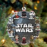 Star Wars Custom Shape 2-sided Acrylic Ornament – MNPST0733