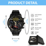 Star Wars Black Stainless Steel Watch – GNE 453 MNPST1223