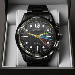 Star Wars Black Stainless Steel Watch – MNPST0089