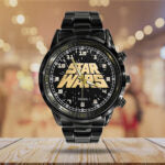 Star Wars Black Stainless Steel Watch – MNPST0075