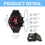 Star Wars Black Stainless Steel Watch – MNPST0768