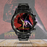 Star Wars Black Stainless Steel Watch – HOATT 4718 MNPST1231