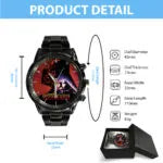 Star Wars Black Stainless Steel Watch – HOATT 4718 MNPST1231