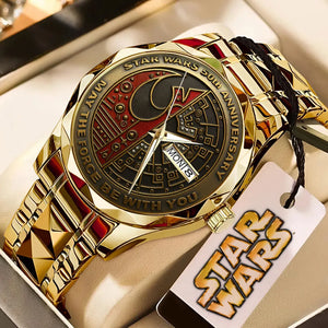 Star Wars 50th Anniversary Alloy Luxury Quartz Watch – MNPST0472