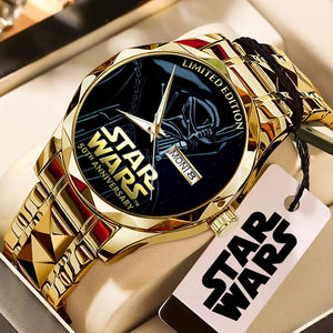 Star Wars 50th Anniversary Alloy Luxury Quartz Watch – MNPST0376
