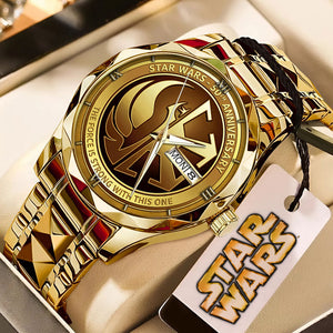 Star Wars 50th Anniversary Alloy Luxury Quartz Watch – MNPST0670
