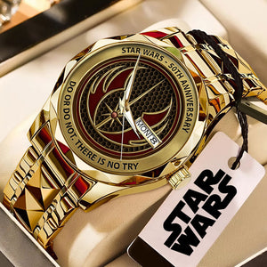 Star Wars 50th Anniversary Alloy Luxury Quartz Watch – MNPST0646