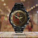 Star Wars 50th Anniversary Black Stainless Steel Watch – MNPST0459