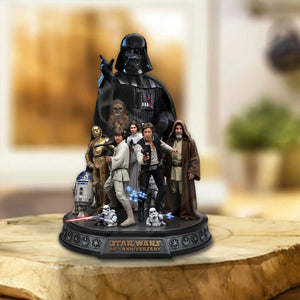 Star Wars 50th Anniversary Custom Shape Acrylic Plaque – MNPST0101