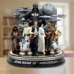 Star Wars 50th Anniversary Custom Shape Acrylic Plaque – MNPST0092