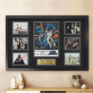 Star Wars 50th Anniversary Rectangle Canvas With Inner Frame – MNPST0297
