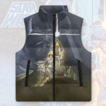 Star Wars 50th Anniversary 3D Sleeveless Down Jacket – MNPST0852