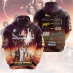 Star Wars 50th Anniversary 2027 3D Apparel – MNPST0095