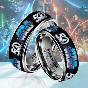 Star Wars 50th Anniversary 2027 Custom Alloy Ring – MNPST0207