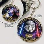 Star Wars 50th Anniversary 2027 Custom Shape 2-sided Keychain – MNPST0277