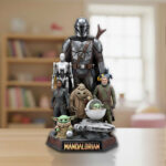 Star Wars x Mandalorian Custom Shape Acrylic Plaque – MNPST0287