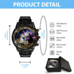 Star Wars 50th Anniversary 2027 Black Stainless Steel Watch – MNPST0285