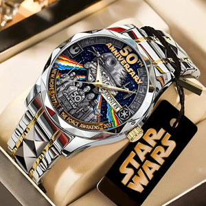 Star Wars 50th Anniversary Alloy Luxury Quartz Watch – MNPST0200