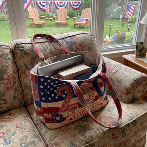 The Warmth Of The West Quilted Classic Tote