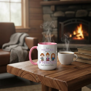 First my mother, forever my friend - Personalized Mom Mug