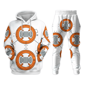 BB 8 Robot Costume Hoodie Sweatshirt T-Shirt Sweatpants – MNP137CSSTW