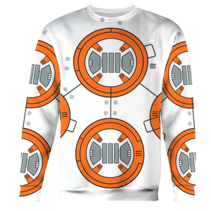 BB 8 Robot Costume Hoodie Sweatshirt T-Shirt Sweatpants – MNP137CSSTW