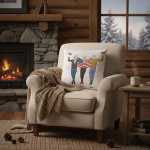 Proud parents - Personalized Family Pillow