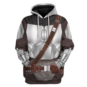 Beskar Mandalorian Costume Hoodie Sweatshirt T-Shirt Sweatpants – MNP125CSSTW