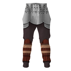 Beskar Mandalorian Samurai Costume Hoodie Sweatshirt T-Shirt Sweatpants – MNP133CSSTW