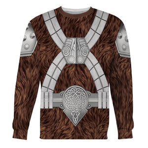 Black Krrsantan, Brown Costume Hoodie Sweatshirt T-Shirt Sweatpants – MNP132CSSTW