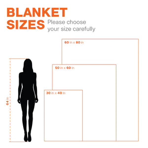 Blue Ohana Means Family - Personalized 3D Inflated Effect Blanket