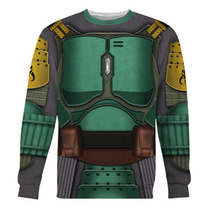 Boba Fet Samurai Costume Hoodie Sweatshirt T-Shirt Sweatpants – MNP141CSSTW