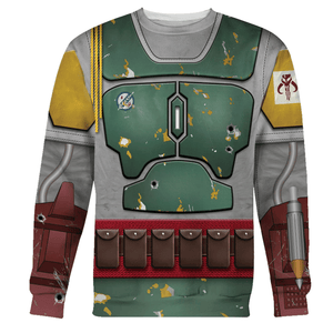 Boba Fett Costume Hoodie Sweatshirt T-Shirt Sweatpants – MNP227CSSTW