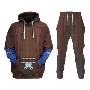 Cad Bane’s Bounty Hunter Costume Hoodie Sweatshirt T-Shirt Sweatpants – MNP131CSSTW