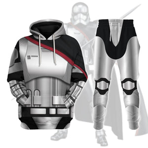 Captain Phasma’s Armor Costume Hoodie Sweatshirt T-Shirt Sweatpants – MNP155CSSTW