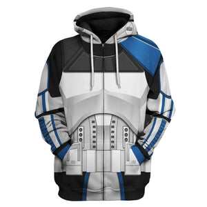 Captain Rex Costume Hoodie Sweatshirt T-Shirt Sweatpants – MNP213CSSTW