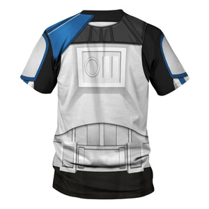 Captain Rex Costume Hoodie Sweatshirt T-Shirt Sweatpants – MNP213CSSTW
