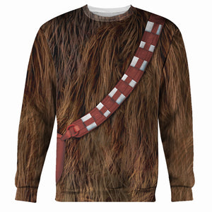 Chewbacca Costume Hoodie Sweatshirt T-Shirt – MNP130CSSTW