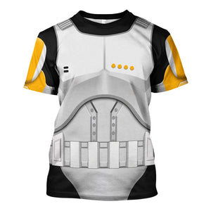 Clone Trooper Commander Costume Hoodie Sweatshirt T-Shirt Sweatpants – MNP247CSSTW