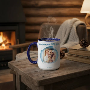 Forever your little girl - Personalized Dad Mug