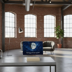 Birthday Moon Phase - Personalized Anniversary Acrylic Glass