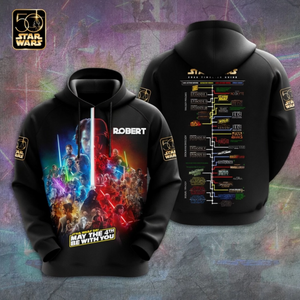 Galactic Saga 50th Anniversary - Personalized All Over Shirt - MNPS0106STW