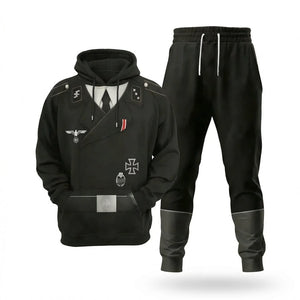 Heer Panzer Wehrmacht Military Uniform Hoodie, Sweatshirt, T-Shirt Costume for Cosplay MNP001CS