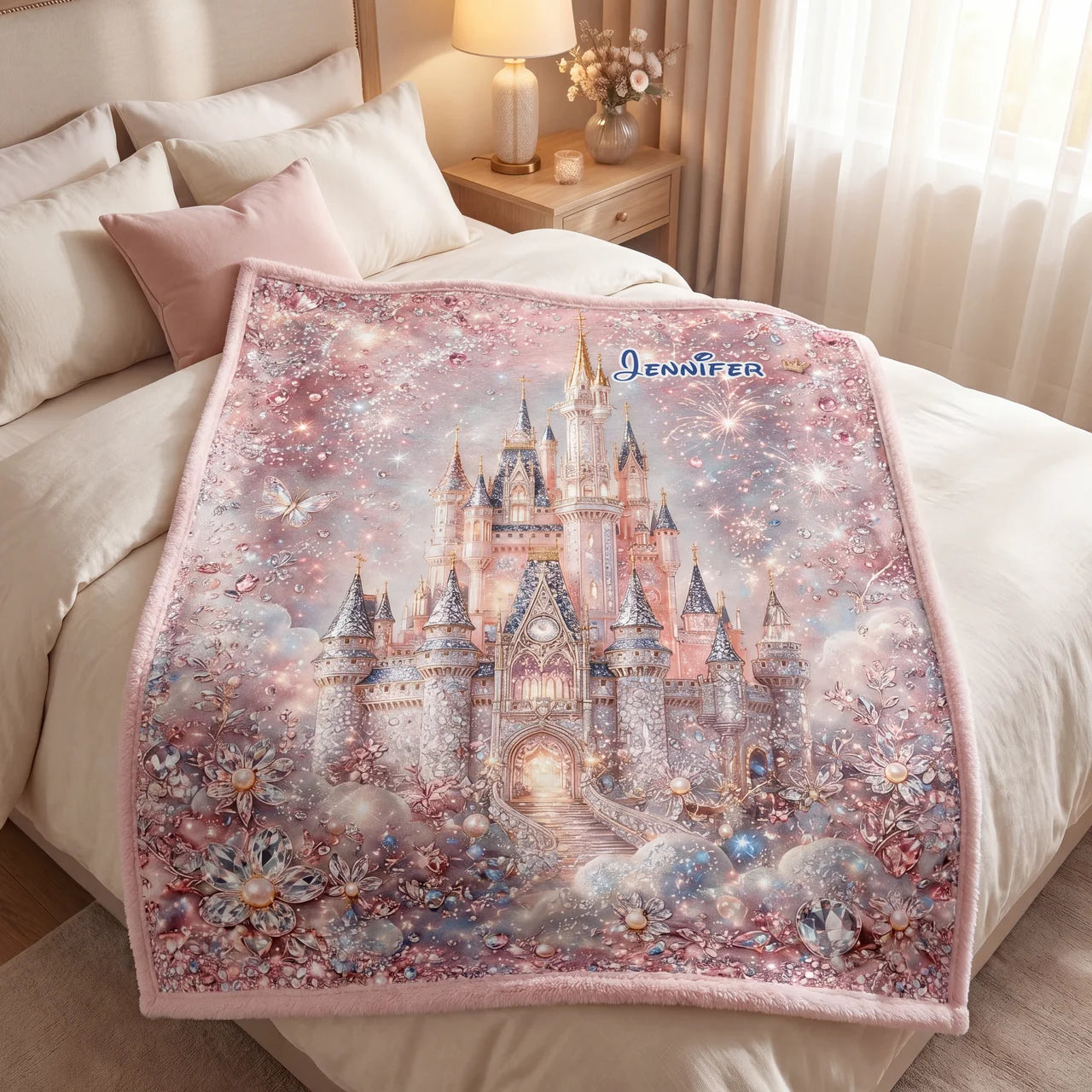 Magic Castle - Personalized Blanket - NSK10080